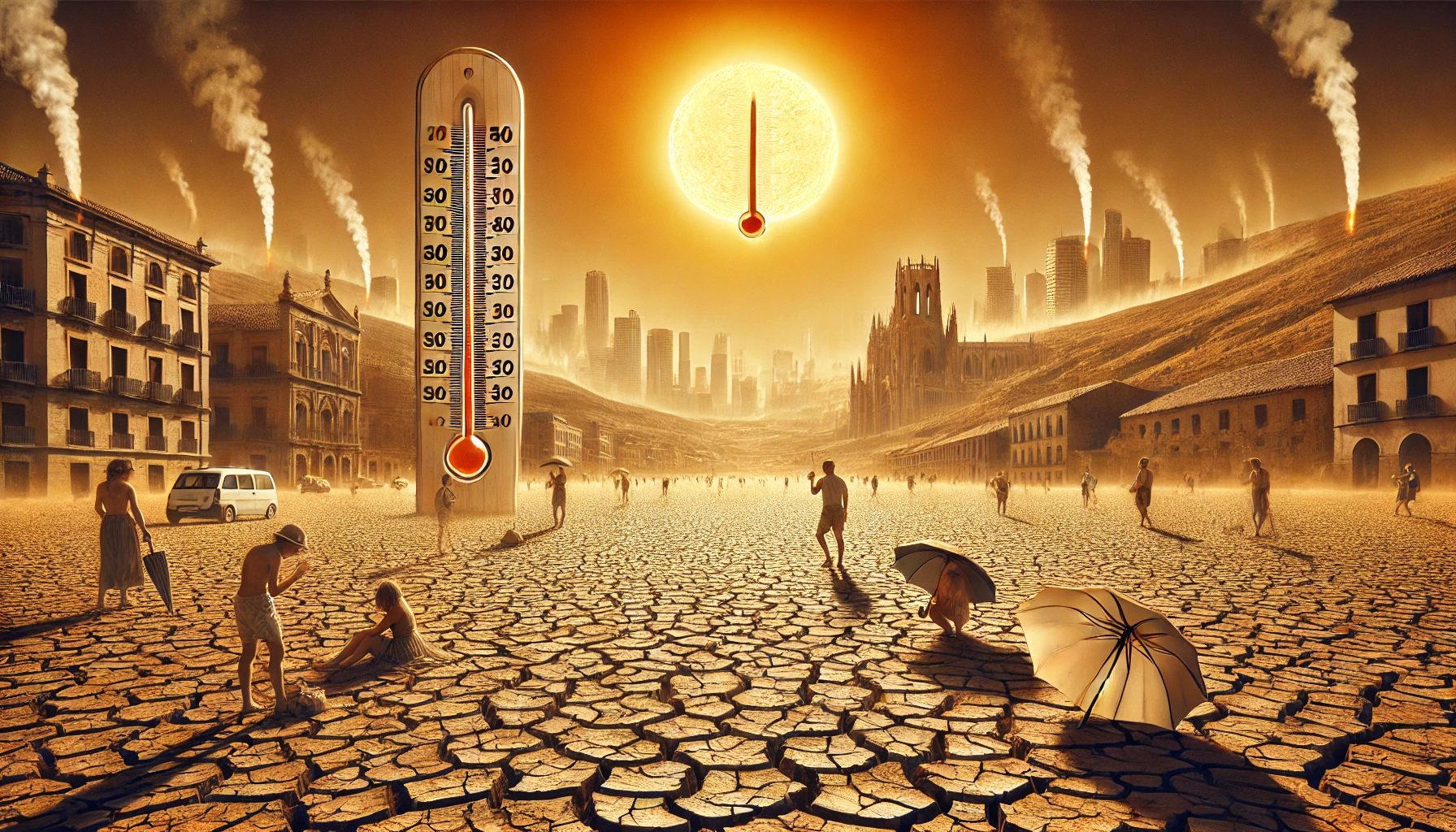 Historic Heatwave Hits Spain, Breaking Temperature Records